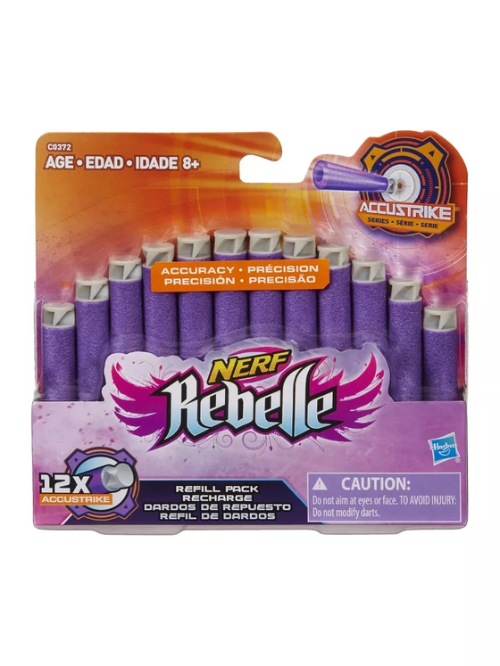 12 стрел для бластеров Нерф C0372 пули пульки патроны