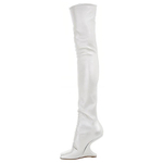 RICK OWENS/RO Over the knee Boots Women"s White