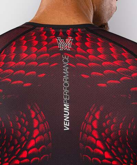 Рашгард Venum Matupa Black/Red/Silver L/S