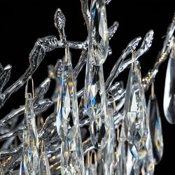 Citilux RITZ CL310121 Люстра хрустальная подвесная Хром