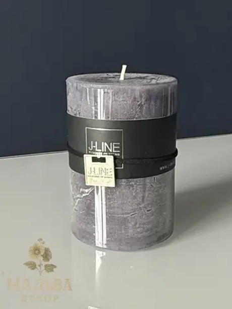 Свеча декоративная "Гранит" 10х15 см средняя