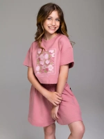 Летний костюм детский шорты футболка комплект