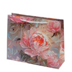 GAEM Пакет подарочный (бумага 210г/м2, блок 12шт), L32 W10 H26 см, 4в.