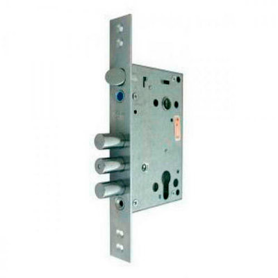 Замок Ритка врезной Ассистент ЗВ-А8 цилиндровый (Крит) АВТОМАТ