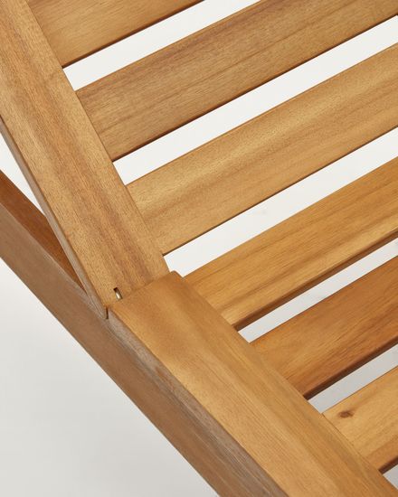 Sulamita Уличный шезлонг из массива акации Испания La Forma