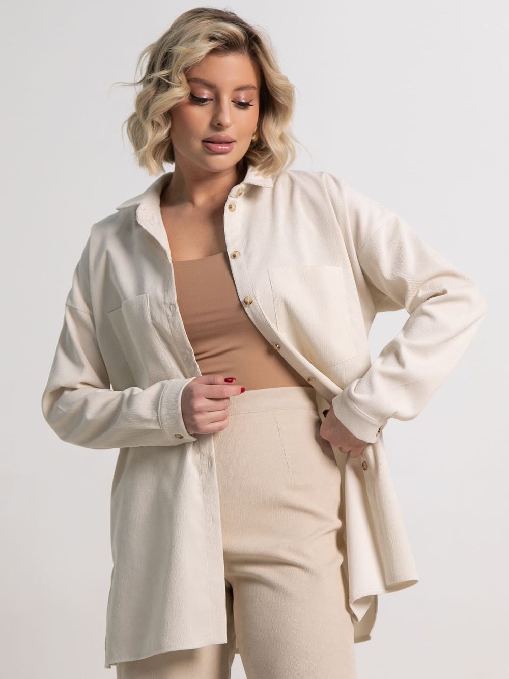 Рубашка Доротея (молочная) Б15181-10М LT Collection