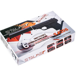 STALKER mod. SA25S Spring пист.пнев. (аналог Colt 1908)+имитатор калибр 6мм металл черный