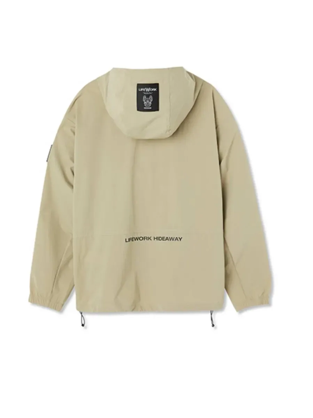 Куртка с капюшоном из нейлона