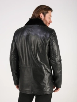 Дубленка натуральная куртка зимняя длинная