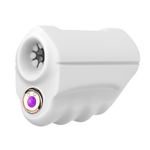 Белый вибромастурбатор Silicone Toys Mini Masturbator Mastic USK-M02