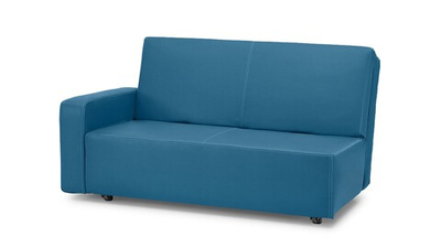 Диван Лорма Galaxy Blue 157*100*86 см, Синий Экокожа Аккордеон Фиеста