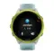 Умные часы Garmin Forerunner 570 - 47 мм Желтый алюминий с полупрозрачным белым/бирюзовым ремешком