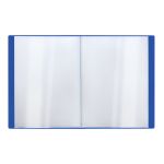 Папка с 30 вкладышами, Стамм стандарт, 600мкм, корешок 17мм, синяя