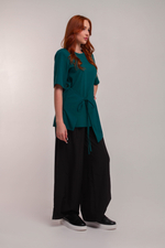 БЛУЗКА AVRORA. PROF зеленая