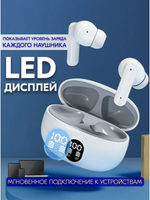 Наушники беспроводные с шумоподавлением и микрофоном