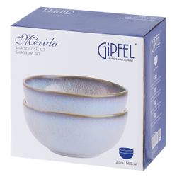 Набор салатников Gipfel Merida 43279 550 мл