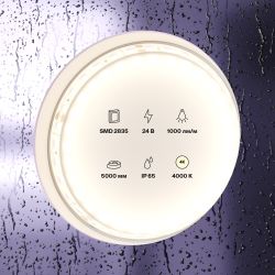 Светодиодная лента 9,6Вт/м 24V IP65 4000K Maytoni 10146