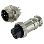 Авиационный разъем GX16 8Pin (штекер+гнездо)