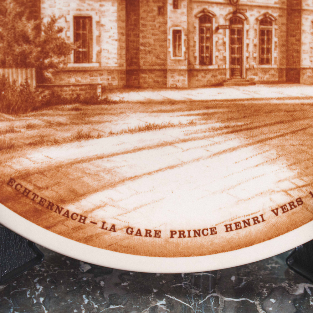 Декоративная тарелка «ECHTERNACH, 1825»