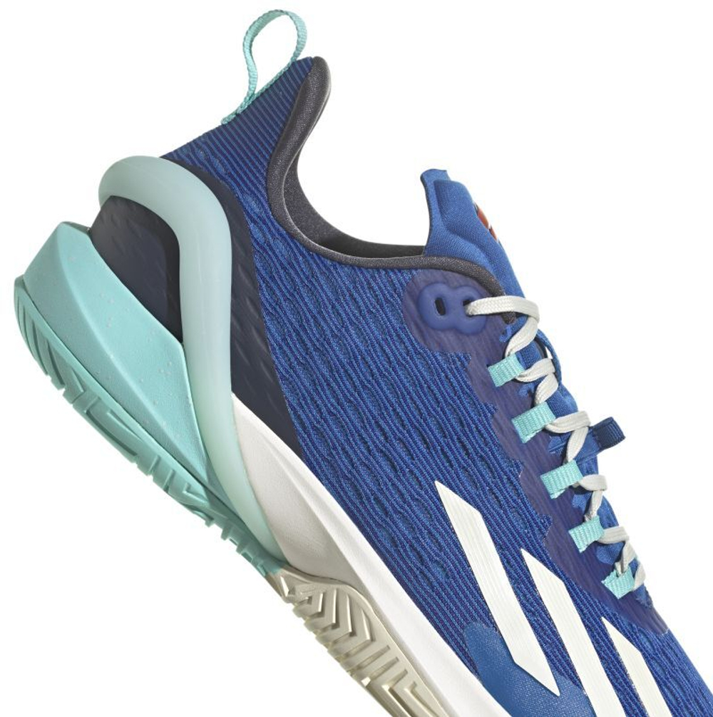 Мужские кроссовки теннисные Adidas Adizero Cybersonic M - небесный