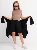 Шорты Лен, черные