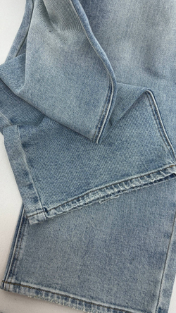 Брюки джинсовые женские артикул 8738 цвет "голубой"