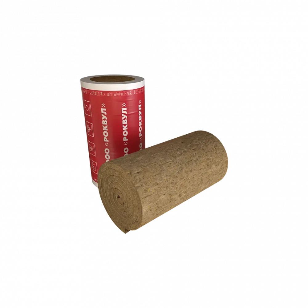 Мат гидрофобизированный из минеральной ваты на основе базальтовых пород ТЕХ МАТ, РОКВУЛ