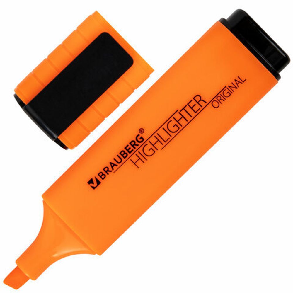 Набор текстовыделителей 12 ЦВЕТОВ, BRAUBERG "ORIGINAL", линия письма 1-5 мм, 152217