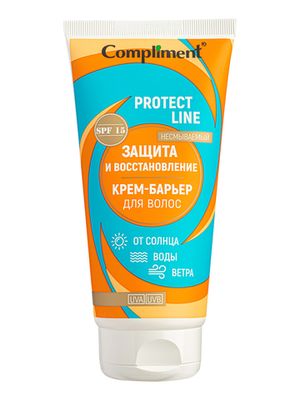 Сompliment Protect Line Крем-барьер для волос Защита и восстановление от солнца, воды, ветра