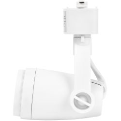 Трековый светильник однофазный ЭРА Taper TR12-GU10 WH под лампу GU10 белый | Однофазные светильники под лампу