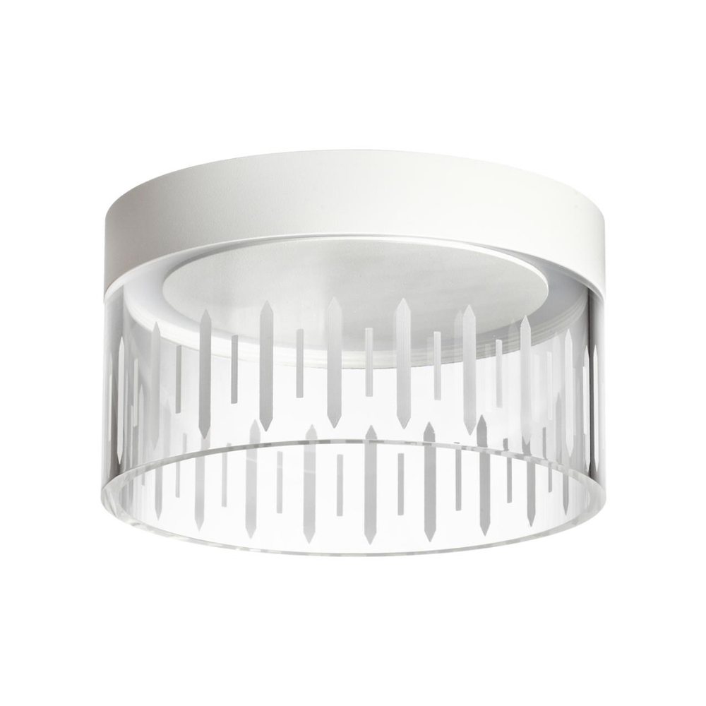 359003 OVER NT23 334 белый Светильник накладной светодиодный IP20 LED 4000K 18W 85-265V AURA