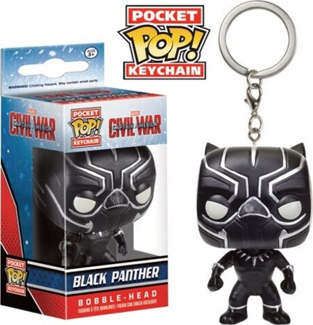 Брелок "Pocket POP! Keychain - Black Panther (Captain America: Civil War)"