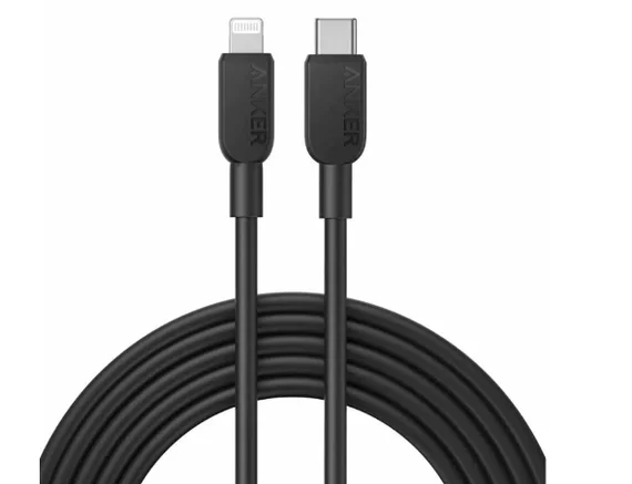 Кабель Anker 310 USB-C to Lightning Nylon Cable 0,9m (Black)