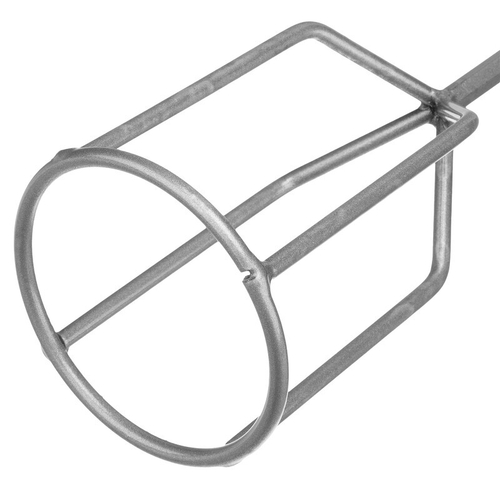 84787 Миксер для гипс смесей и наливных полов, 80х8х530мм, шестигранный хвостовик Сибртех