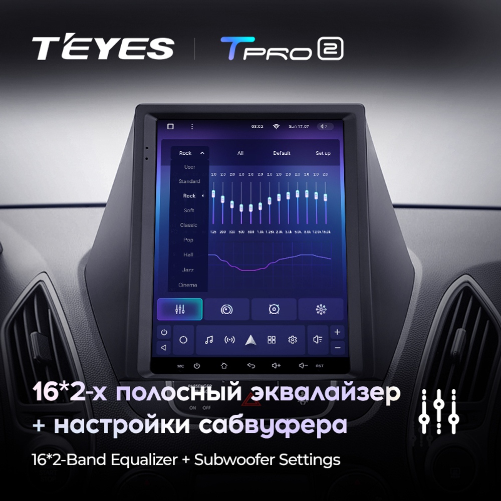 Teyes TPRO 2 9.7"для Hyundai Tucson 2 2009-2015