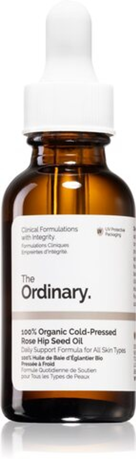 The Ordinary 100% Organic Cold-Pressed Rose Hip Seed Oil - Масло шиповника для увлажнения и укрепления кожи /   30  ml  / GTIN 769915195552
