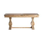 Прямоугольный раздвижной стол Berca натуральный цвет 200x100