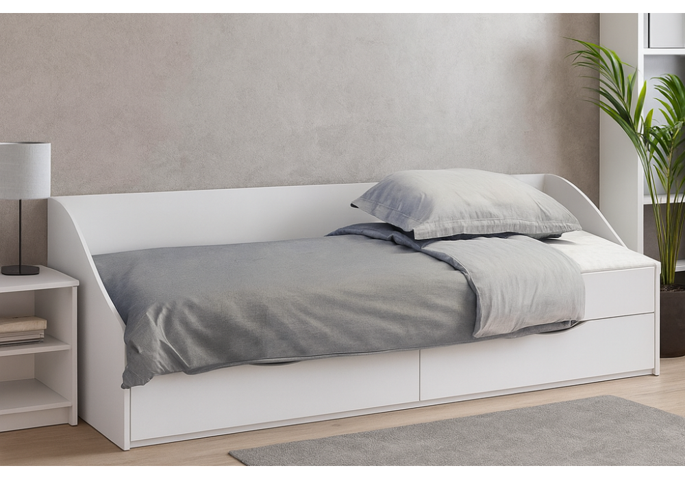 Кровать Woodville Классика белый