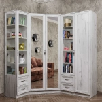 Шкаф угловой №17