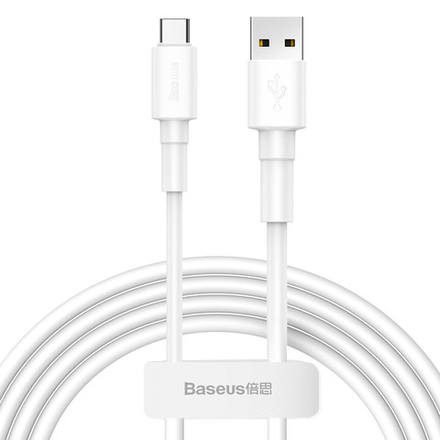 Type-C Кабель Baseus Mini White Cable USB For Type-C 3A 1m
