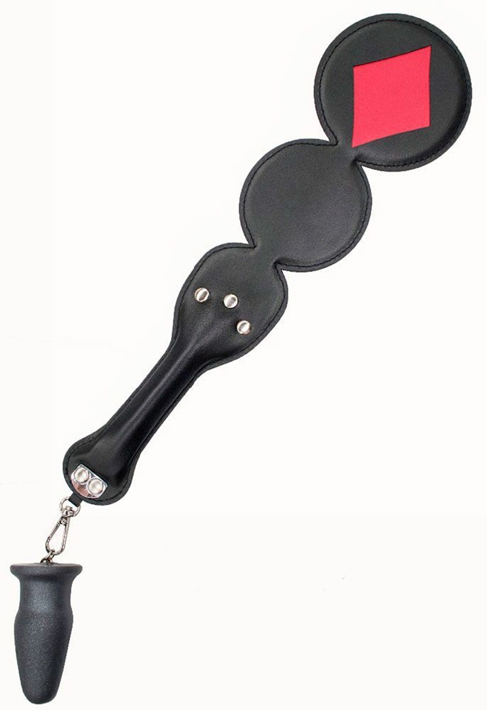 Шлёпалка LOVETOY (А-Полимер) со съёмным анальным плагом