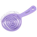 Расческа для волос массажная 17,5х8 см, цвета АССОРТИ, MONTE VITA (МОНТЕ ВИТА), 457423