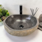 Раковина из речного камня RS-63851 (45*42*15) 0121