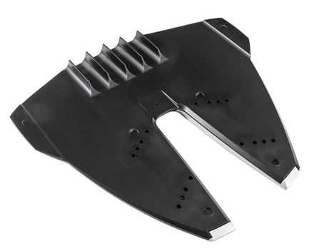 Гидрокрыло для подвесного лодочного мотора до 300 л.с. черное