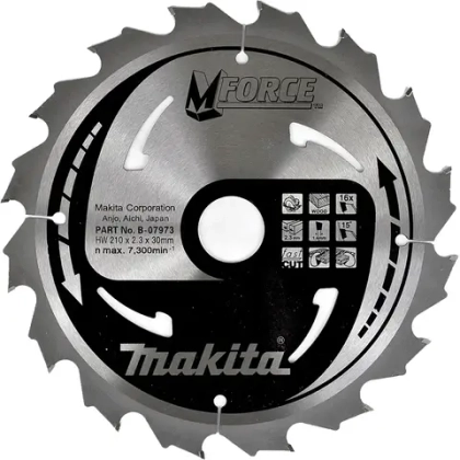 Пильный диск по дереву M-FORCE 235х30/20/15,88х2,3 мм/40 Makita B-31429