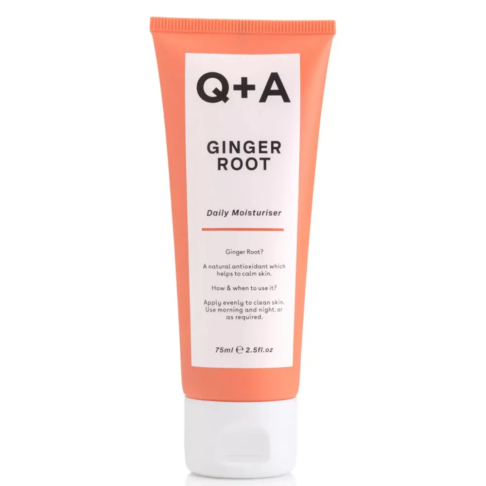 Крем для лица Q+A GINGER ROOT Daily Moisturiser 75ml