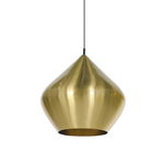 Подвесной дизайнерский светильник  Beat Light Stout by Tom Dixon D35 (золотой)
