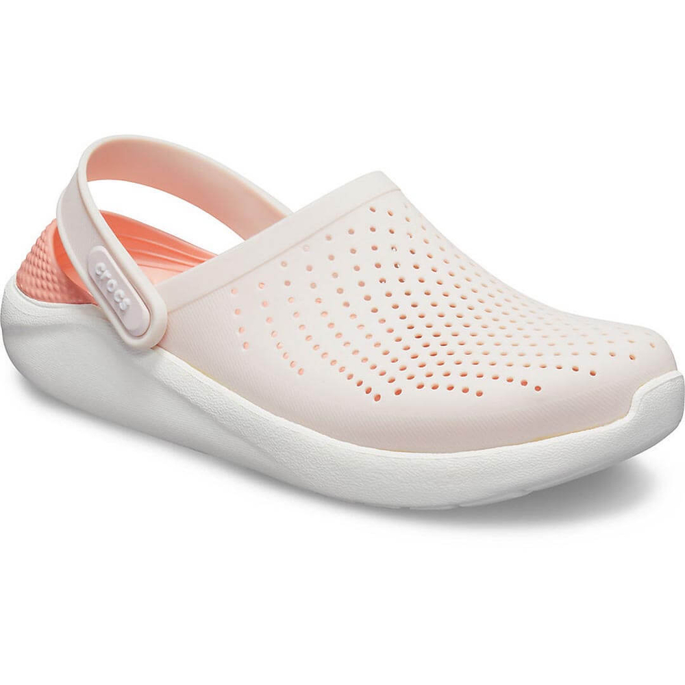 Сабо Crocs LiteRide Clog Barely Pink White