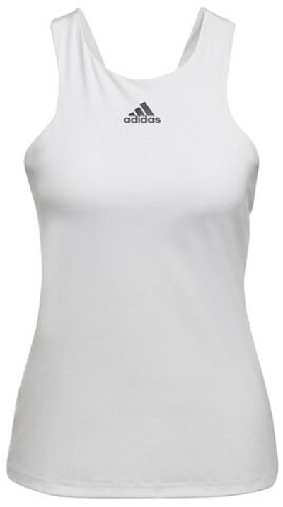 Топ теннисный Adidas Tennis Y-Tank Top W - White