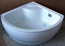 Душевой поддон акриловый высокий Bas Арона 100х100см.